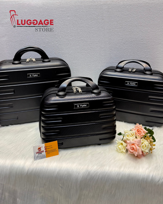 FlyStar Vanity Box – Premium Fiber Makeup Storage Case (12", 14", 16")