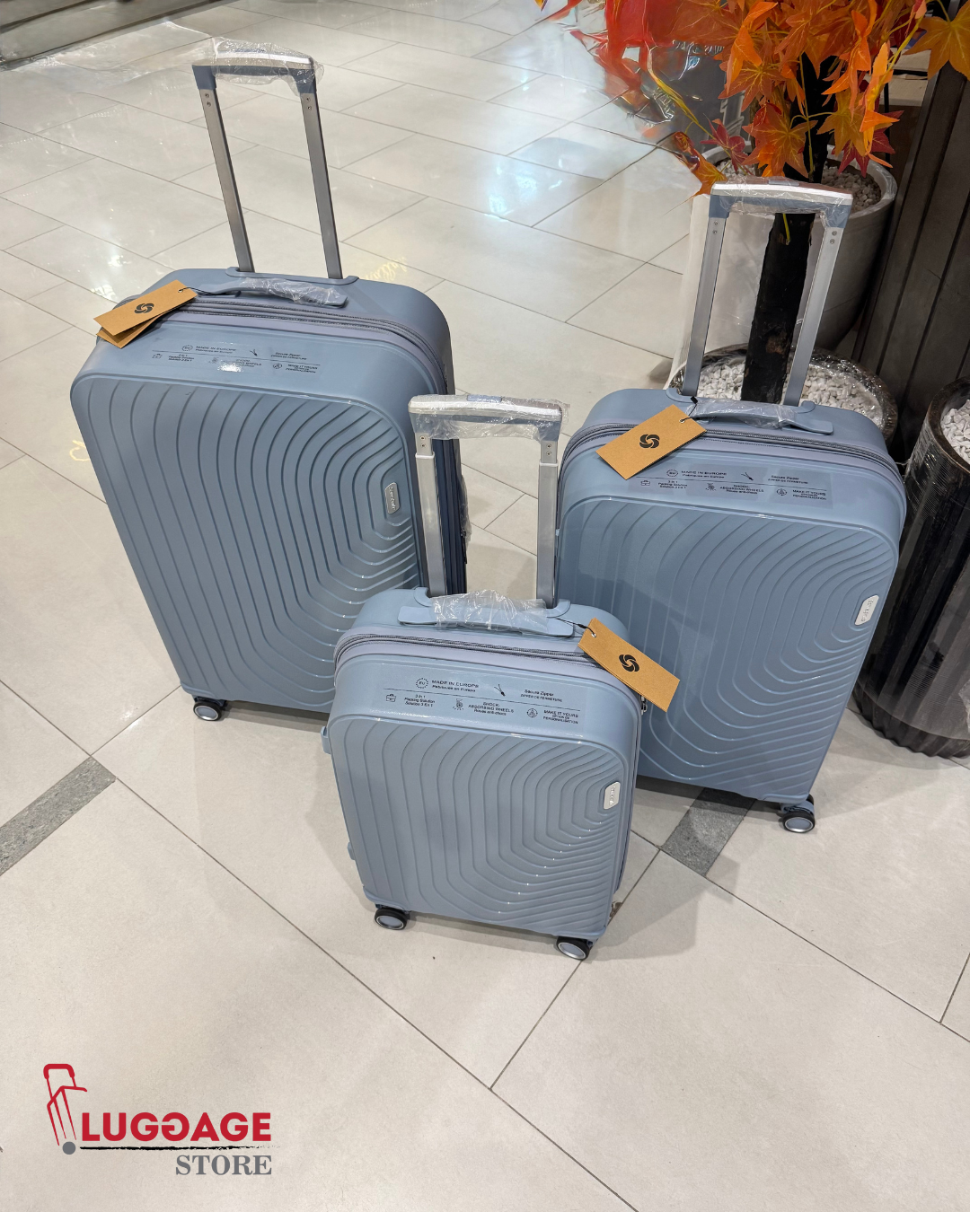 Samsonite Luggage – 100% Unbreakable PP Hard Shell Suitcase with Expandability & 360° Wheels