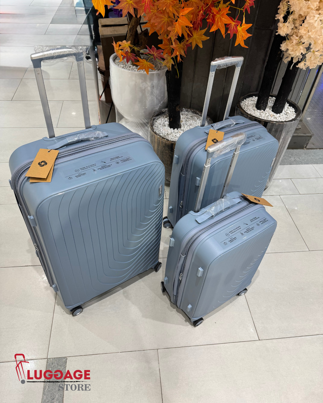 Samsonite Luggage – 100% Unbreakable PP Hard Shell Suitcase with Expandability & 360° Wheels