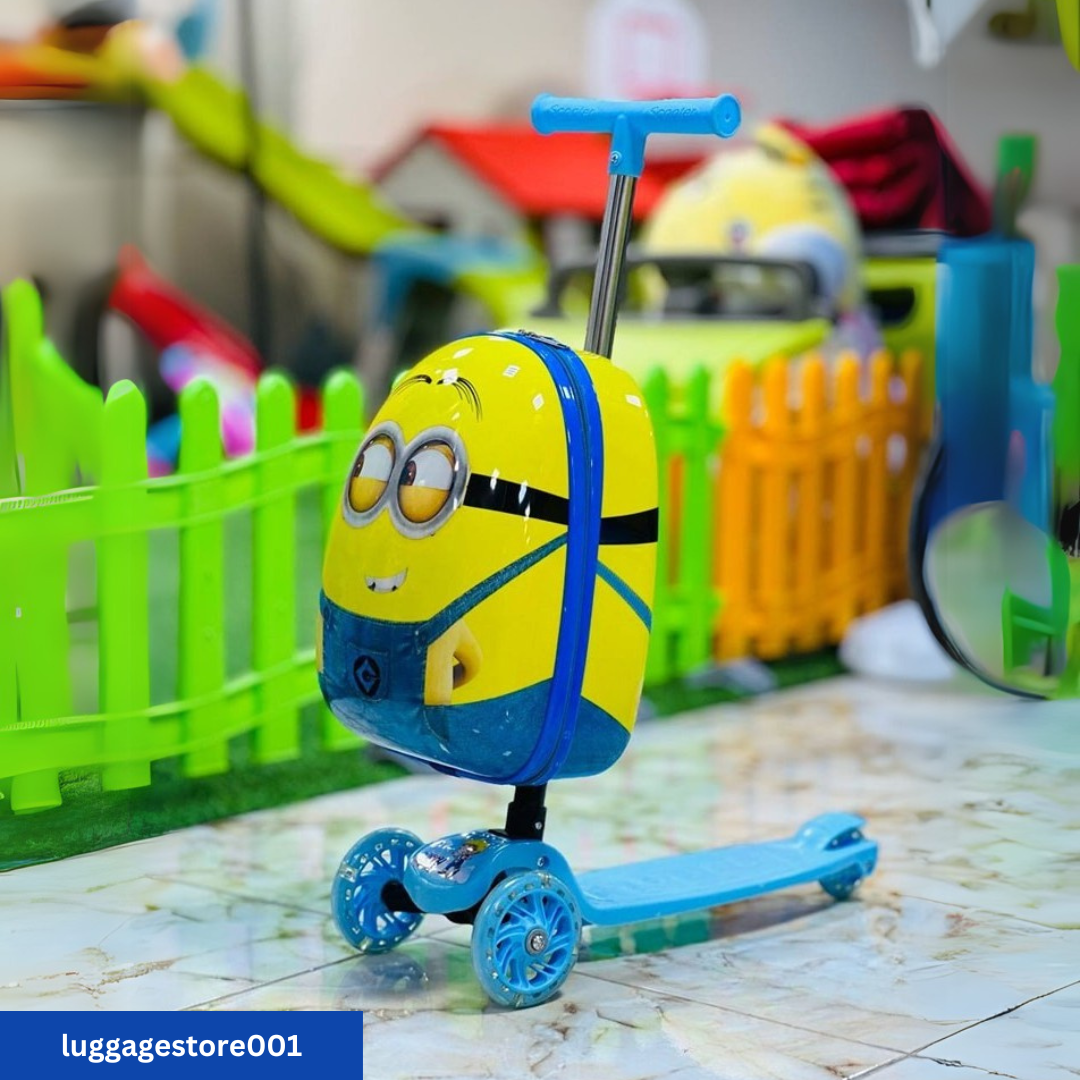 16-inch Polypropylene Scooty Luggage for kids