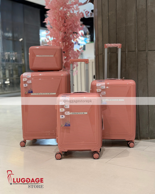 TRAVILLA IMPORTED LUGGAGE - 100% UNBREAKABLE