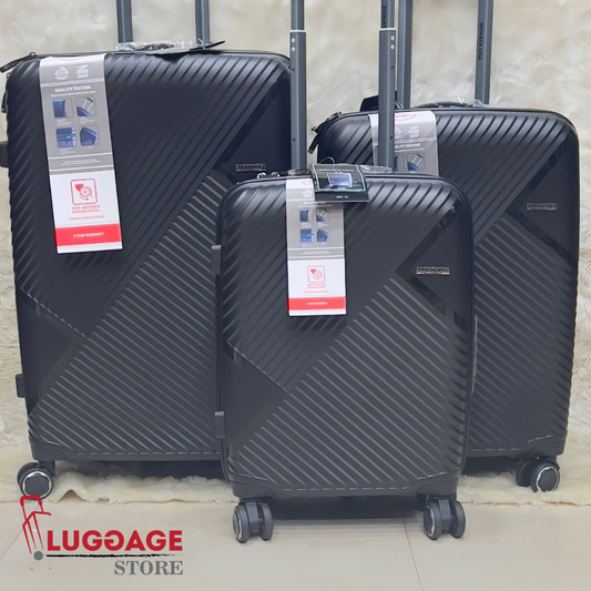 US Polo Unbreakable Luggage - Durable PP Polypropylene with TSA Lock and Strong Body