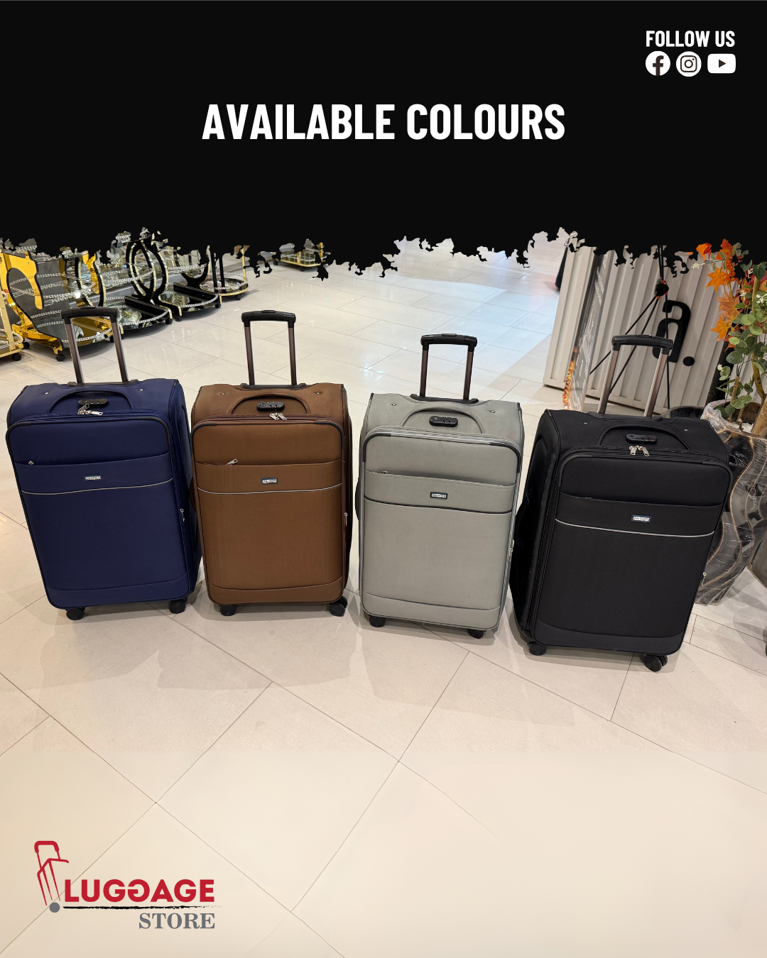 American Tourister Imported Luggage – 360 Spinner Travel Suitcase with Expandable Space | 20, 24, 28 Inch