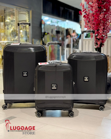 Delsey Luggage – 100% Unbreakable PP Hard Shell Suitcase with Expandability & 360° Wheels