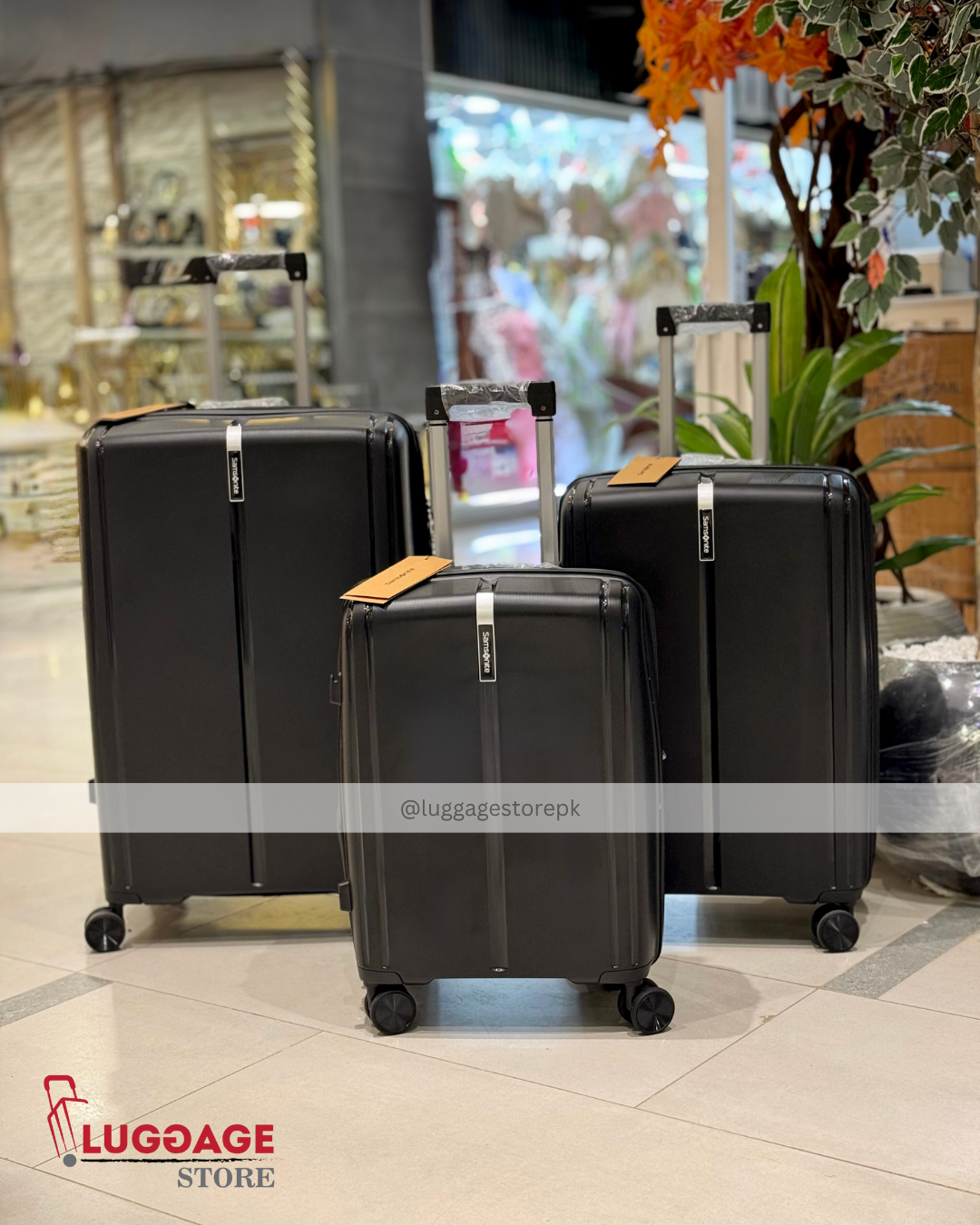 Samsonite Luggage – 100% Unbreakable PP Hard Shell Suitcase with Expandability & 360° Wheels