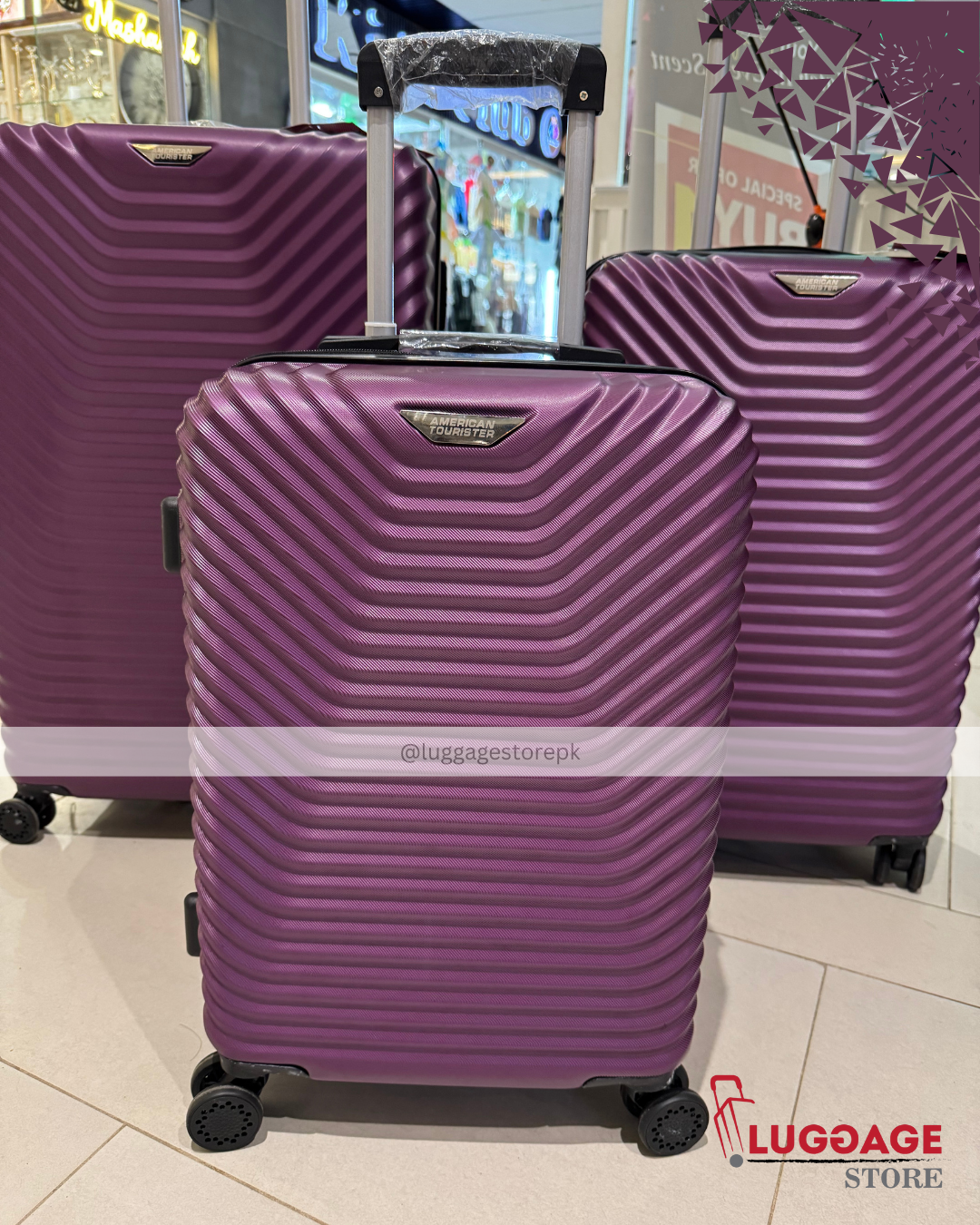 American Tourister – Premium Trolley Luggage with TSA Lock | 20, 24, 28 Inch