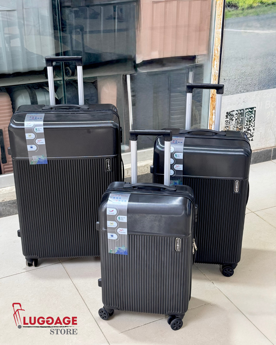 Samsonite Luggage – Unbreakable Hard Shell Suitcase with Expandability & 360° Wheels