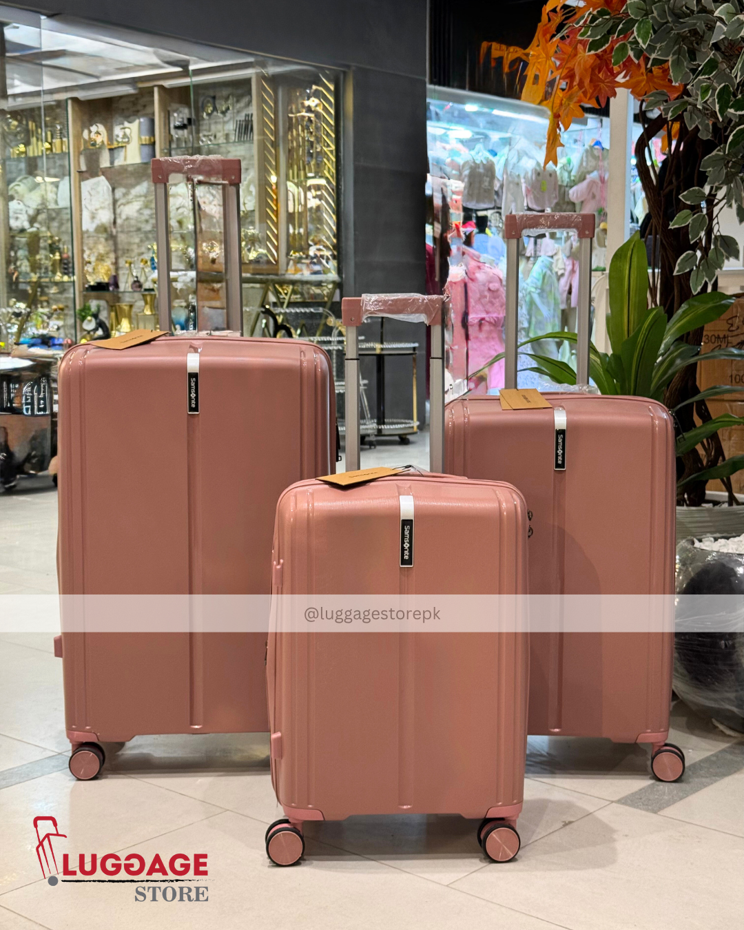 Samsonite Luggage – 100% Unbreakable PP Hard Shell Suitcase with Expandability & 360° Wheels
