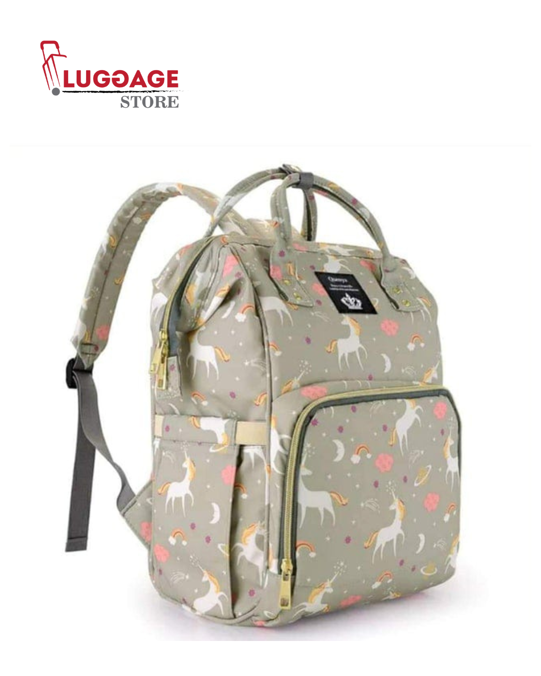 Diaper Bag Backpack – Large Capacity, Waterproof, Travel-Friendly Baby Bag for Mom & Dad
