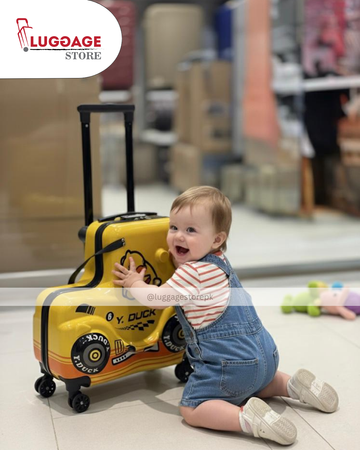 Train Trolley Kids Luggage | Hard-shell Trolley Suitcase