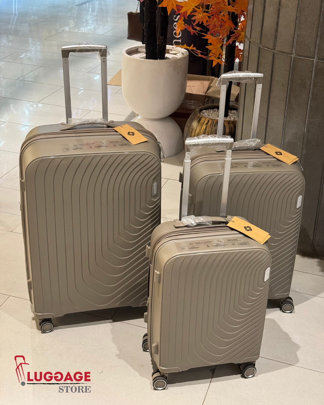 Samsonite Luggage – 100% Unbreakable PP Hard Shell Suitcase with Expandability & 360° Wheels