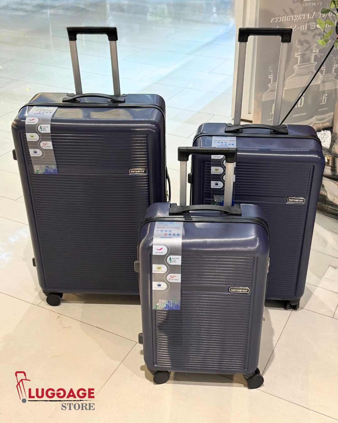 Samsonite Luggage – Unbreakable Hard Shell Suitcase with Expandability & 360° Wheels