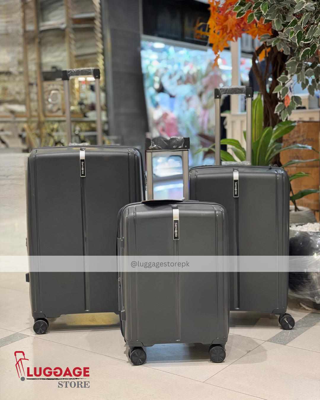 Samsonite Luggage – 100% Unbreakable PP Hard Shell Suitcase with Expandability & 360° Wheels