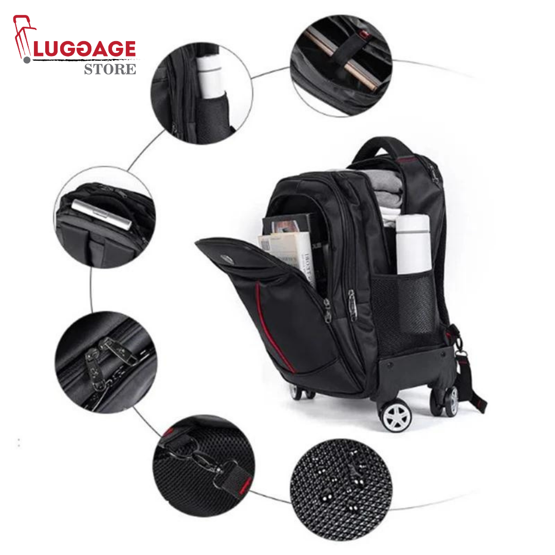 Waterproof Business Trolley backpack