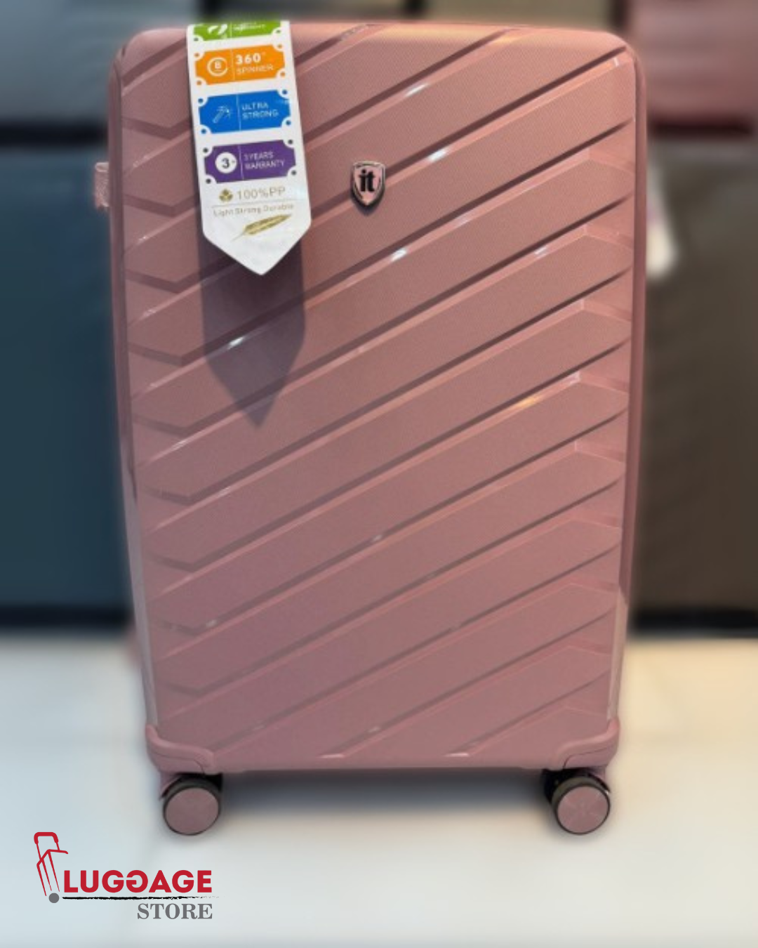 IT Imported Polypropylene Luggage Set – Lightweight, Unbreakable, Expandable with 360° Wheels