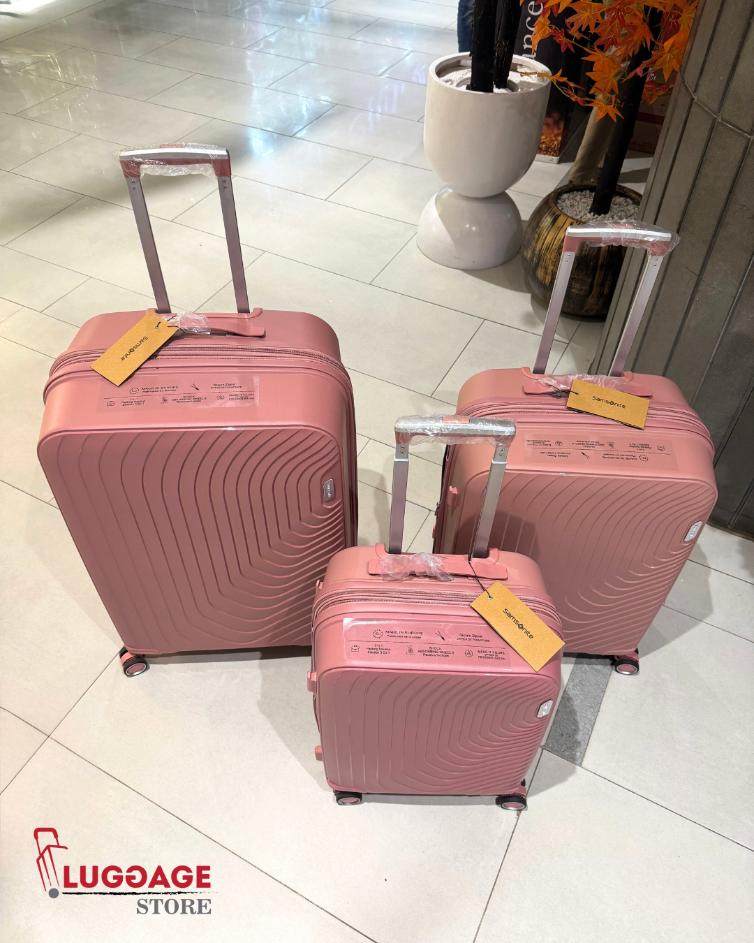 Samsonite Luggage – 100% Unbreakable PP Hard Shell Suitcase with Expandability & 360° Wheels