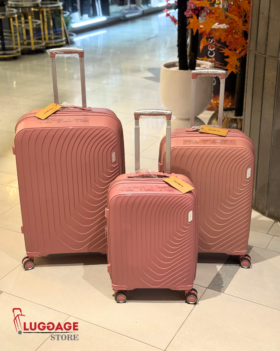 Samsonite Luggage – 100% Unbreakable PP Hard Shell Suitcase with Expandability & 360° Wheels