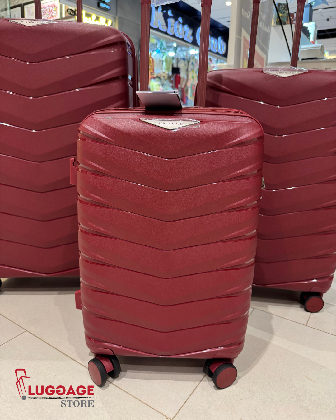 Roncato Luggage – 100% Unbreakable, Expandable, 360° Wheels