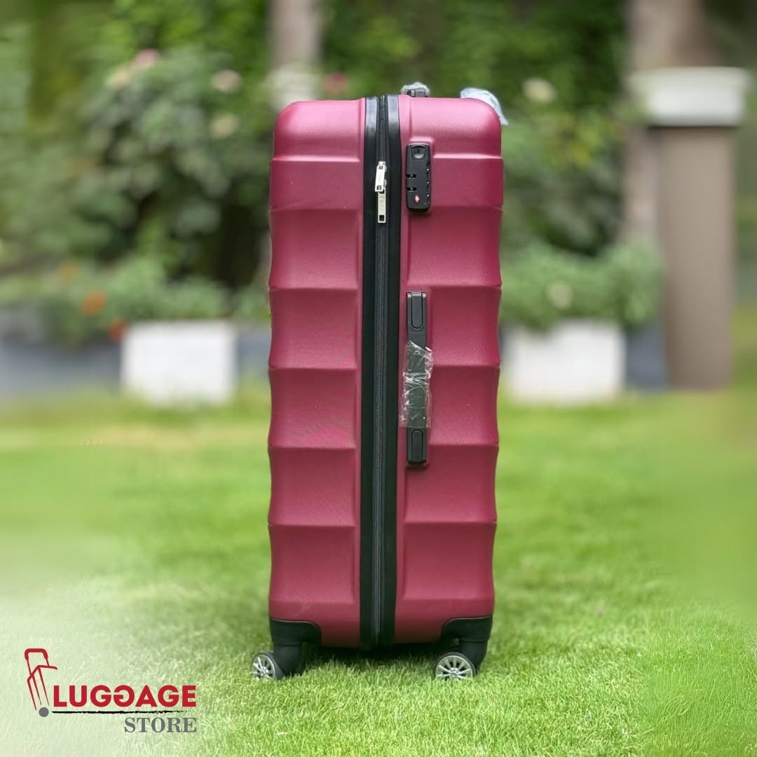 Pigeon 3-Piece Hardside Luggage Set – ABS, 360° Spinner Wheels, Waterproof