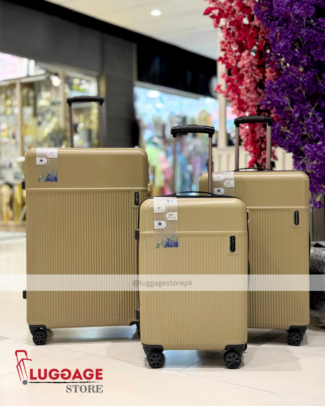 Samsonite Luggage – Unbreakable Hard Shell Suitcase with Expandability & 360° Wheels