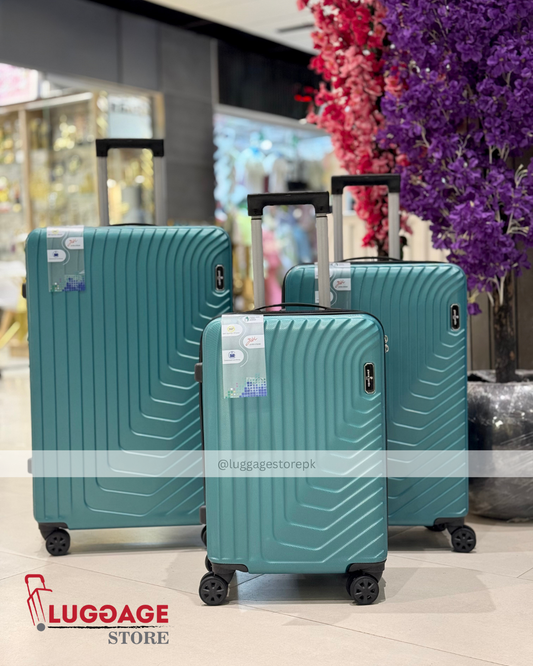 Imported Luggage Set – Unbreakable Hard Shell Suitcase with Expandability & 360° Wheels