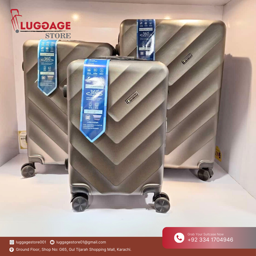 Swiss Imported Lightweight Luggage – Polycarbonate Suitcase with Spinner Wheels and Expandable Storage

