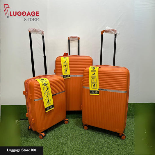 POLO WORLD 4W PP Hardside Trolley Luggage – Expandable, TSA Lock